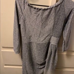 Silver sparkly dress